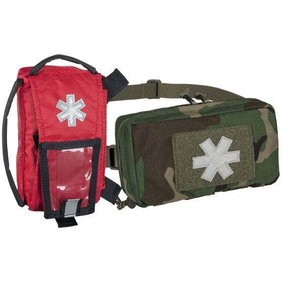 Helikon Modular Individual Med Kit Tasche für Erste-Hilfe-Zubehör US Woodland
