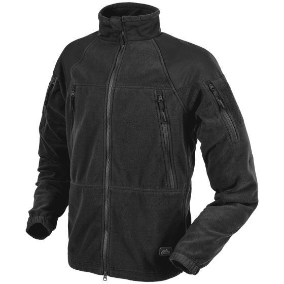 Helikon Stratus Fleece-Jacke Schwarz