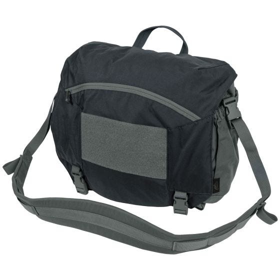 Helikon Urban Kuriertasche Groß Schwarz / Shadow Grey