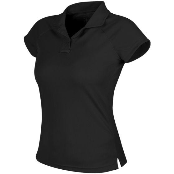 Helikon Urban Tactical Line Damen-Polo-Shirt aus TopCool-Material Schwarz
