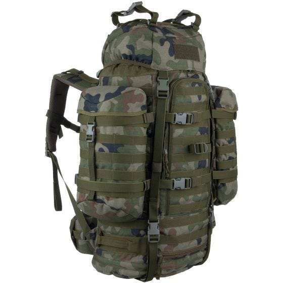 Wisport Wildcat 65L Rucksack Woodland Polnisch