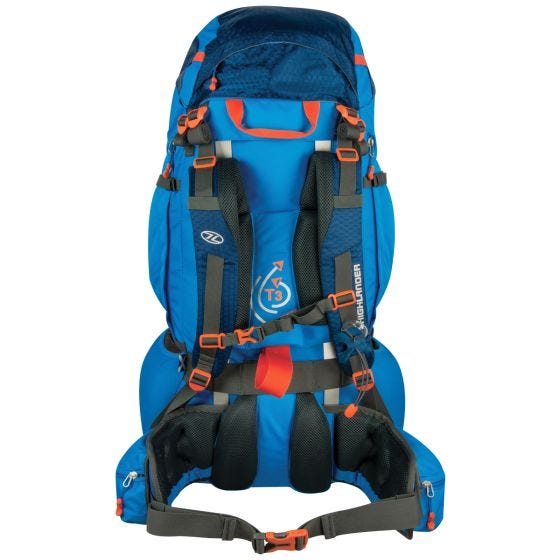 Highlander Ben Nevis 65 l Rucksack Blau