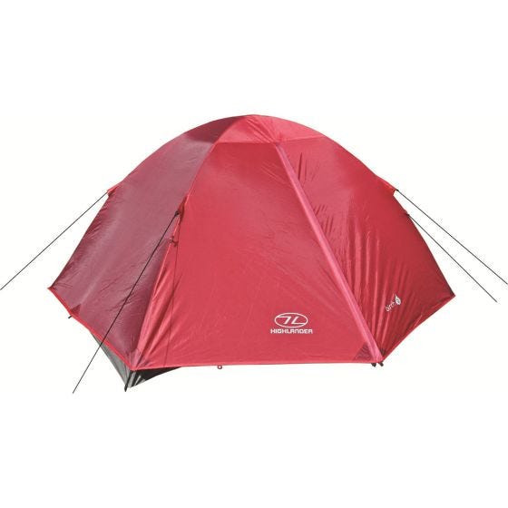 Highlander Birch 2 Zelt Rumba Red/Tango Red
