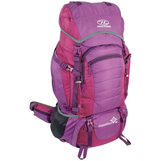Highlander Expedition 60W Rucksack Lila