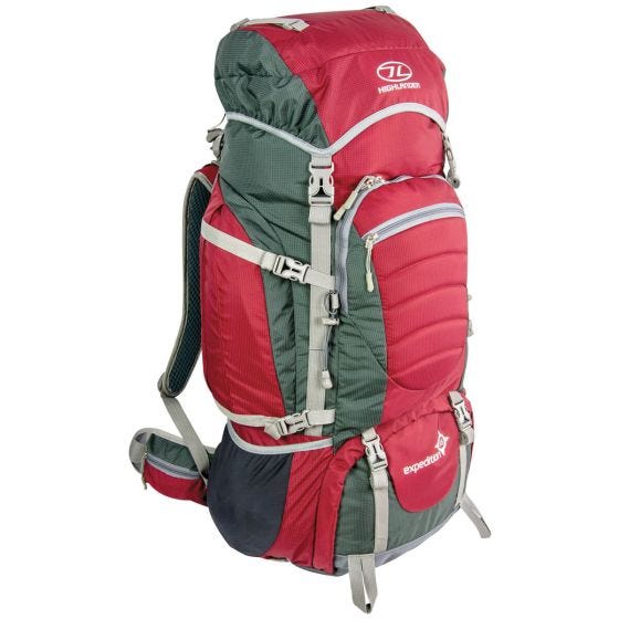 Highlander Expedition 65 Rucksack Rot