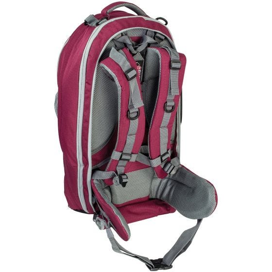Highlander X-Plorer Ruckcase 60+20L Reisetasche/Rucksack Raspberry
