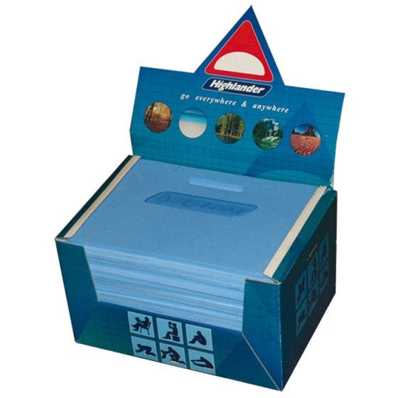 Highlander Sitzmatte Schaumstoff Blau