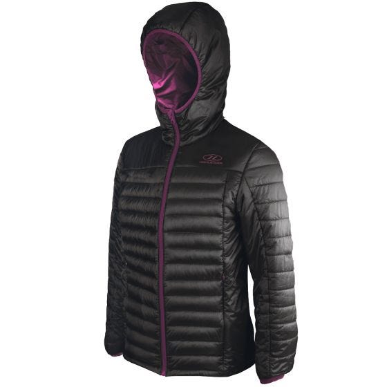 Highlander Barra Damen isolierte Jacke Schwarz