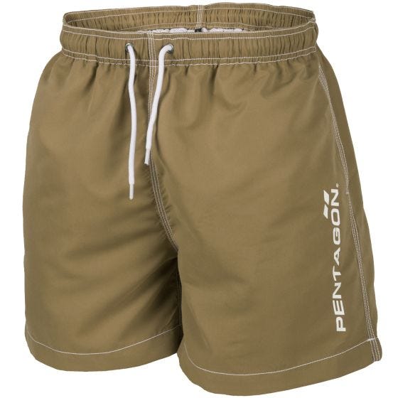 Pentagon Hippocampus Badeshorts Coyote