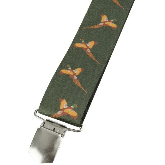 Jack Pyke Hosenträger mit Fasan-Motiv