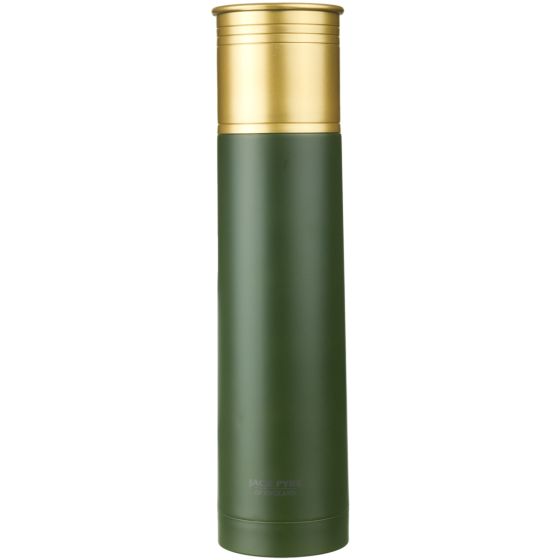 Jack Pyke Thermosflasche im Patronen-Design 750 ml Grün
