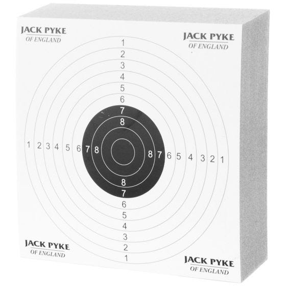Jack Pype 14 cm Papier-Zielscheiben (100 Stück)