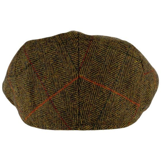 Jack Pyke Schiebermütze aus Wolle-Mix Tweed Brown