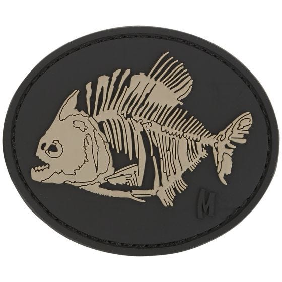 Maxpedition Patch Piranha-Skelett SWAT