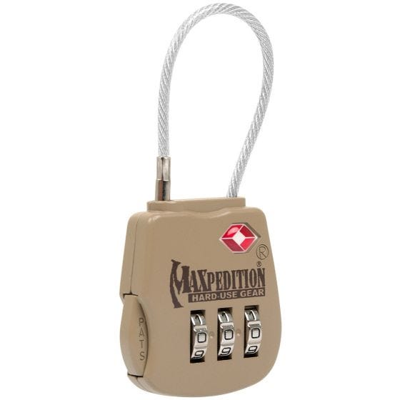 Maxpedition Taktisches Gepäckschloss Khaki