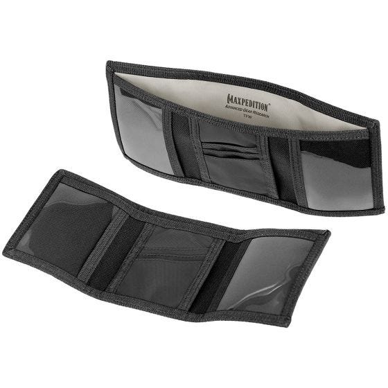 Maxpedition Tri-Fold-Geldbörse Schwarz