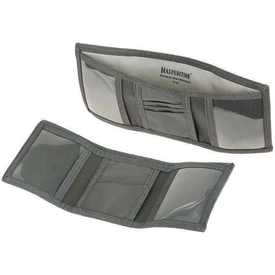 Maxpedition Tri-Fold-Geldbörse Grau