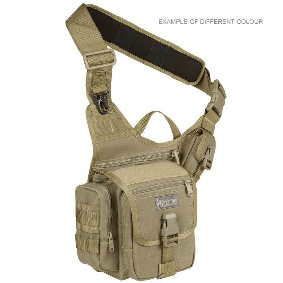 Maxpedition Fatboy Versipack Schultertasche Schwarz