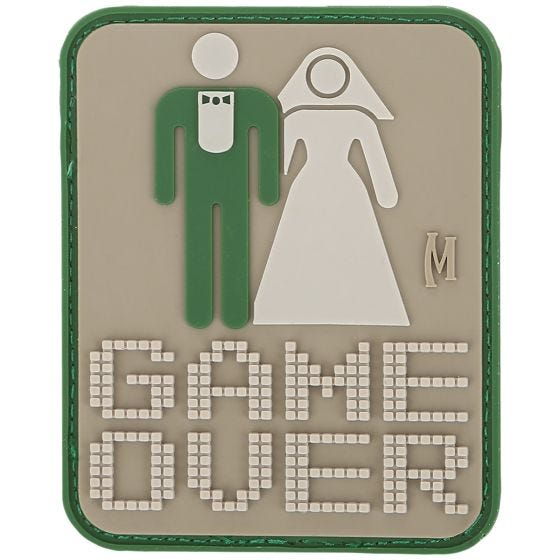 Maxpedition Patch mit Schriftzug „Game Over“ Arid