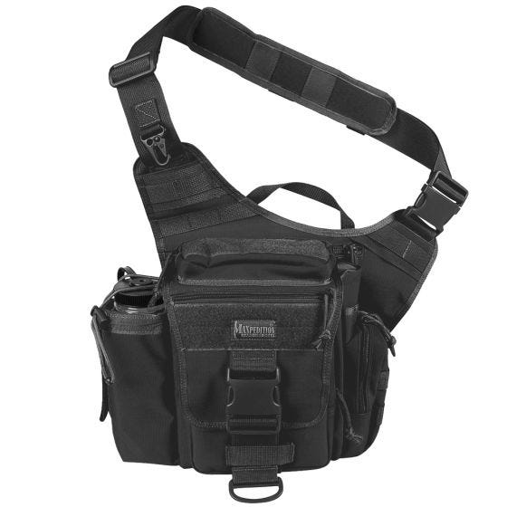 Maxpedition Jumbo Versipack Schultertasche Schwarz