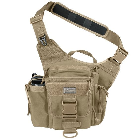 Maxpedition Jumbo Versipack Schultertasche Khaki