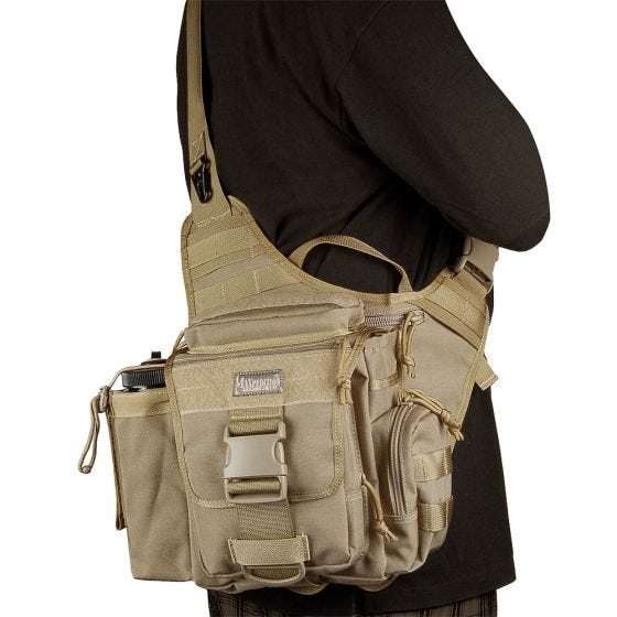 Maxpedition Jumbo Versipack Schultertasche Khaki