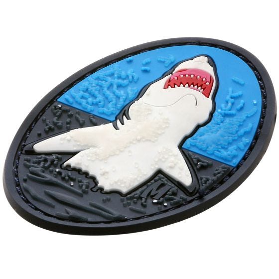 Maxpedition Patch Weißer Hai SWAT