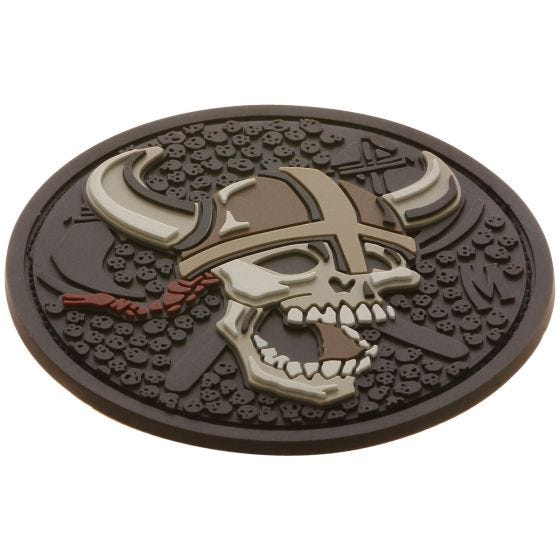 Maxpedition Patch Wikinger-Totenkopf Arid