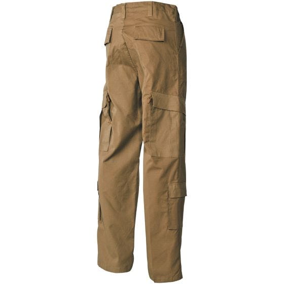 MFH ACU Einsatzhose aus Ripstop-Gewebe Coyote Tan