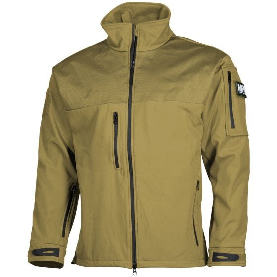 MFH Australia Softshell-Jacke Coyote Tan