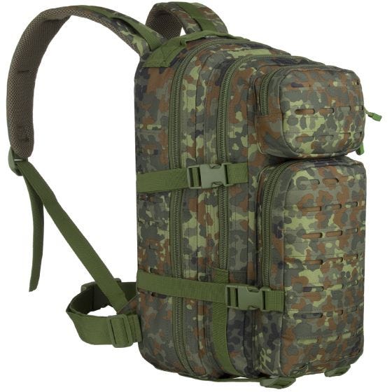 MFH Assault I Laser Rucksack Flecktarn