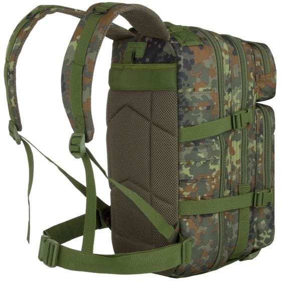 MFH Assault I Laser Rucksack Flecktarn