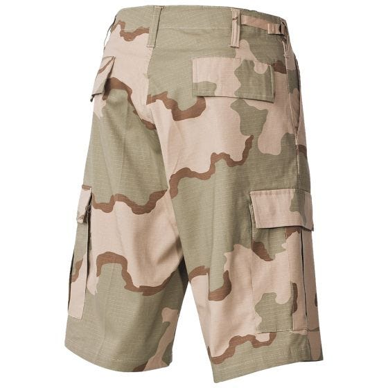 MFH US BDU Bermuda-Shorts Ripstop Desert 3 Farben