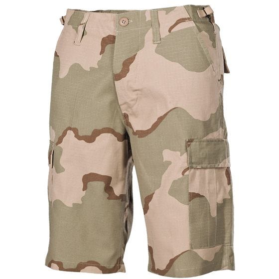 MFH US BDU Bermuda-Shorts Ripstop Desert 3 Farben