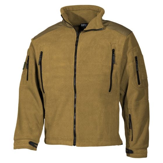 MFH Heavy Strike Fleece-Jacke Coyote Tan