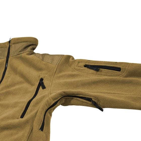 MFH Heavy Strike Fleece-Jacke Coyote Tan