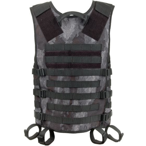 MFH MOLLE Leichte Weste HDT Camo LE