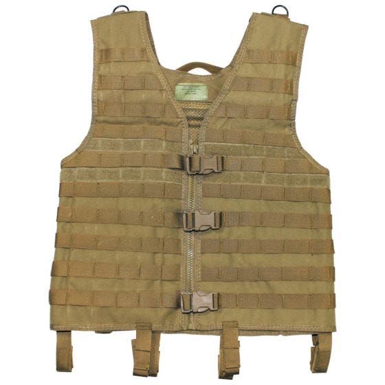 MFH MOLLE Light Weste Coyote