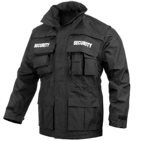 MFH Security-Jacke Schwarz