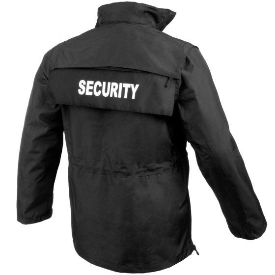 MFH Security-Jacke Schwarz