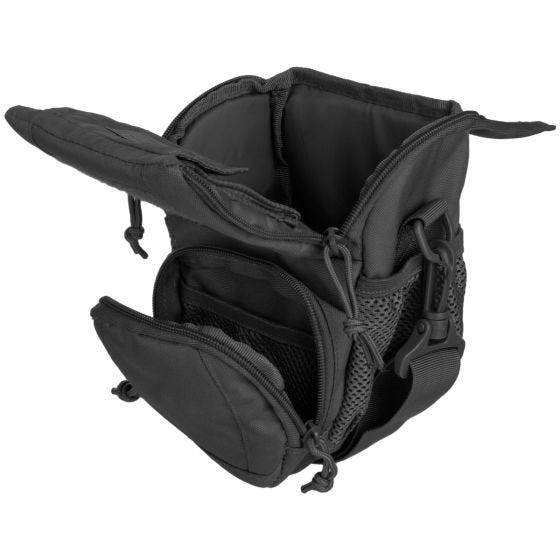 MFH Skout MOLLE-Schultertasche Schwarz