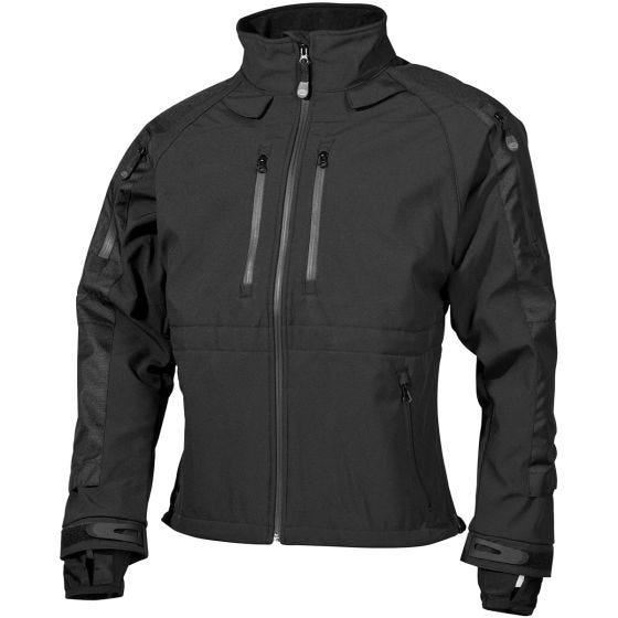 MFH Protect Softshelljacke Schwarz