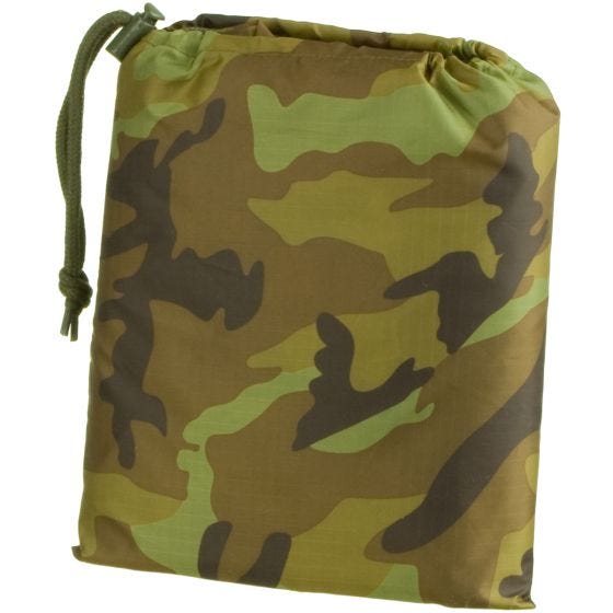 MFH US Poncho aus Ripstop Czech Woodland