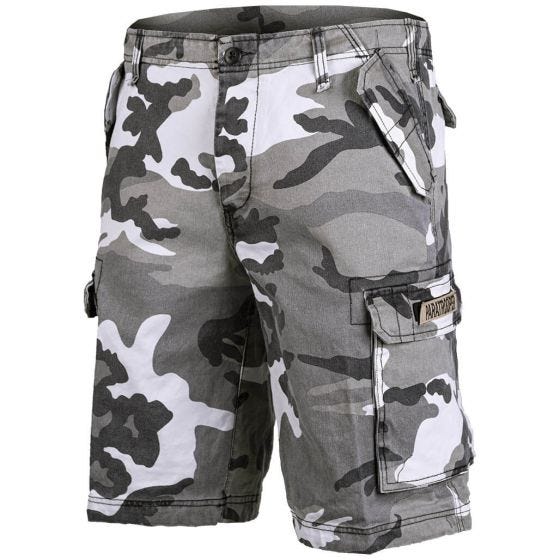 Mil-Tec Paratrooper Cargo-Shorts Prewashed Urban