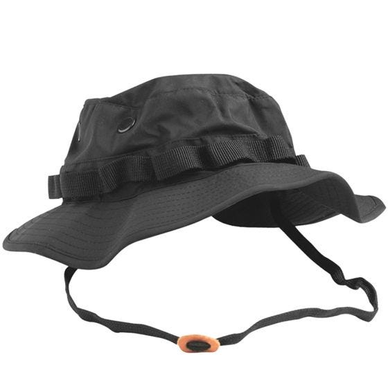 Teesar US GI Trilaminate Boonie Hat Schwarz