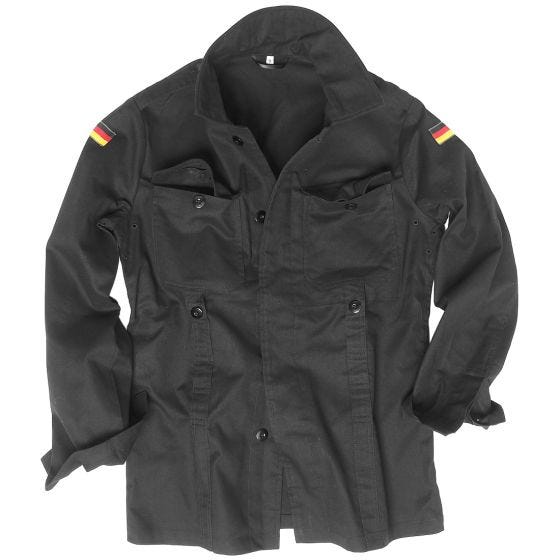 Mil-Tec BW Moleskin-Jacke Schwarz