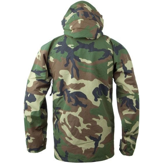 Mil-Tec Trilaminat-Nässeschutzjacke Woodland