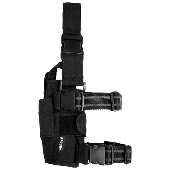 Mil-Tec Verstellbares Beinholster Cordura Schwarz