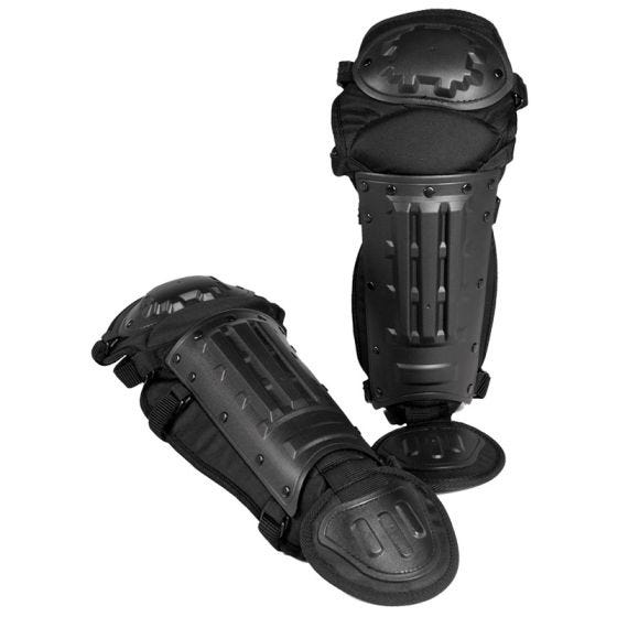 Mil-Tec Anti-Riot Beinschützer Schwarz