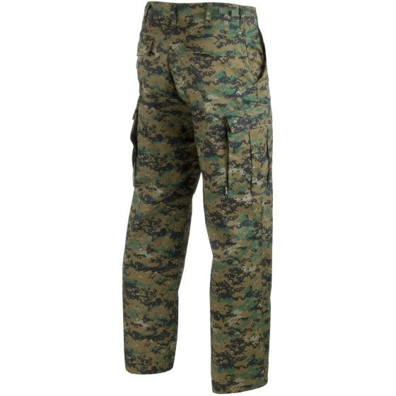 Mil-Tec BDU Einsatzhose Digital Woodland